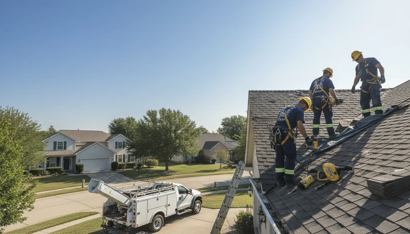 Emergency Roof Repair in Maunie, IL near me